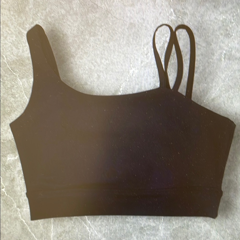 Black Strappy Crop Top